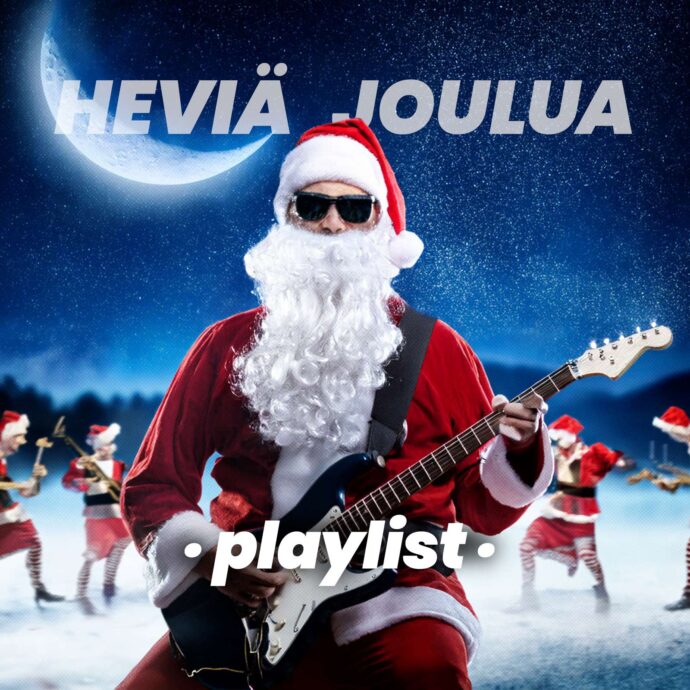 Heviä Joulua, kansikuva.